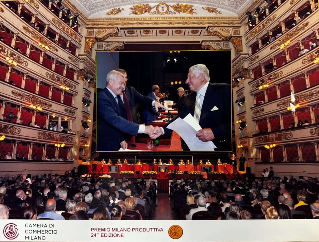 Attilio Candiani Premio Milano Produttiva Camera di Commercio afg candiani